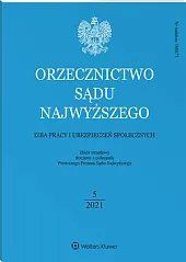 Orzecznictwo Sądu Najwyższego. Izba Pracy i,  Orzecznictwo Sądu Najwyższego. Izba Pracy i,