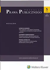 Przegląd Prawa Publicznego  Przegląd Prawa Publicznego