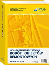 Katalog cen jednostkowych robót i obiektów,  Katalog cen jednostkowych robót i obiektów,