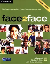 face2face Advanced Student's Book with Online Workbook