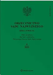 Orzecznictwo Sądu Najwyższego. Izba Cywilna 