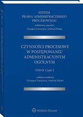 System Prawa Administracyjnego Procesowego, TOM II,,Grzegorz Łaszczyca