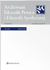 Archiwum Filozofii Prawa i Filozofii Społecznej 