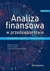 Analiza finansowa w przedsiębiorstwie - przykłady,,Beata Kotowska