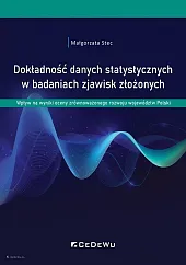 Dokładność danych statystycznych w badaniach zjawisk,Małgorzata Stec