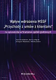 Wpływ wdrożenia MSSF „Przychody z umów z klientami Wpływ wdrożenia MSSF „Przychody z umów z klientami
