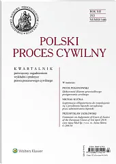 Polski Proces Cywilny  Polski Proces Cywilny