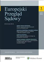 Europejski Przegląd Sądowy  Europejski Przegląd Sądowy