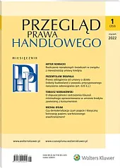 Przegląd Prawa Handlowego  Przegląd Prawa Handlowego