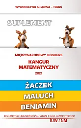 Matematyka z wesołym kangurem Suplem 2021