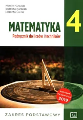Matematyka 4 Podręcznik Zakres podstawowy