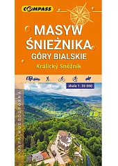 Masyw Śnieżnika Góry Bialskie mapa wodoodporna 1:35 000