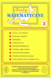 Miniatury matematyczne 3Bobiński Zbigniew