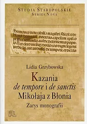 Kazania de tempore i de sanctis,Lidia Grzybowska