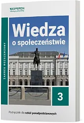 Wiedza o społeczeństwie 3 Podręcznik Zakres,Maciej Batorski Wiedza o społeczeństwie 3 Podręcznik Zakres,Maciej Batorski