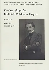 Katalog rękopisów Biblioteki Polskiej w ParyżuKlecel Olga