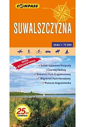 Suwalszczyzna Mapa turystyczna 1:75 000