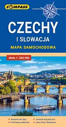 Czechy i Słowacja Mapa samochodowa 1:500,