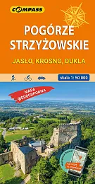 Pogórze Strzyżowskie Jasło Krosno Dukla Mapa,