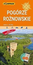Pogórze Rożnowskie Mapa laminowana 1:50 000 Pogórze Rożnowskie Mapa laminowana 1:50 000