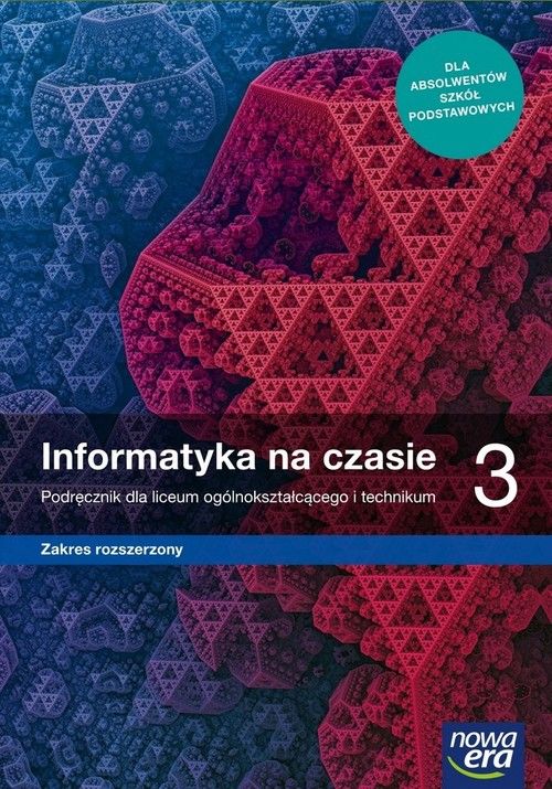 Informatyka Na Czasie 3 Podręcznik Zakres Rozszerzony 2022 Książka Profinfopl 0130