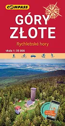 Góry Złote Mapa turystyczna 1:35 000