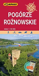 Pogórze Rożnowskie Mapa turystyczna 1: 50,