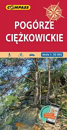 Pogórze Ciężkowickie Mapa turystyczna 1:50 000