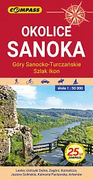 Okolice Sanoka Góry Sanocko-Turczańskie Szlak ikon 1: 50 000