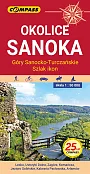 Okolice Sanoka Góry Sanocko-Turczańskie Szlak ikon 1: 50 000