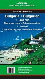 Bułgaria 1:440000 mapa samochodowa