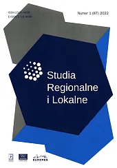 Studia Regionalne i Lokalne 1 (87),