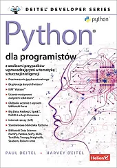 Python dla programistówJ.Paul Deitel