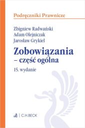 Zobowiązania - część ogólna Zobowiązania - część ogólna
