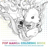 Pop manga coloring bookCamilla D'Errico