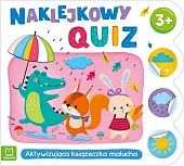 Naklejkowy quiz 3+ Aktywizująca książeczka maluchaAgnieszka Bator