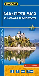 Małopolska 101 atrakcji turystycznych 1:200 000