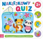 Naklejkowy quiz 2+ Aktywizująca książeczka malucha Naklejkowy quiz 2+ Aktywizująca książeczka malucha