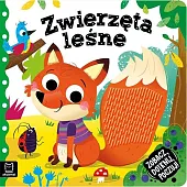 Zobacz dotknij poczuj! Zwierzęta leśne Książeczka sensoryczna Zobacz dotknij poczuj! Zwierzęta leśne Książeczka sensoryczna