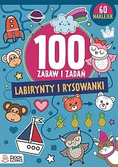 Labirynty i rysowanki 100 zabaw i,Izabela Jesiołowska