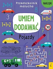 Przedszkolnik malucha Umiem dodawać PojazdyElżbieta Wójcik