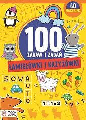 Labirynty i krzyżówki Ponad 100 zabaw,Izabela Jesiołowska