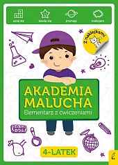 Akademia Malucha Elementarz z ćwiczeniami 4-latek