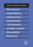 Skuteczność zapobiegania zaburzeniom psychicznym i ich leczenia wnioski z badań dla praktyki klinic