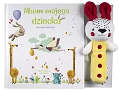 Album mojego dziecka z grzechotką