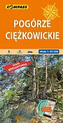 Pogórze Ciężkowickie Mapa laminowana 1:50 000