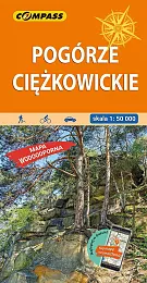 Pogórze Ciężkowickie Mapa laminowana 1:50 000