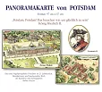 Potsdam Panorama Mapa pamiątkowa