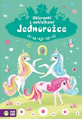 Ubieranki z naklejkami Jednorożce