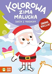 Kolorowa zima malucha Święta z Mikołajem Kolorowa zima malucha Święta z Mikołajem